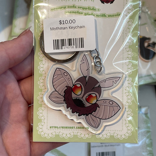 Mothman Keychain