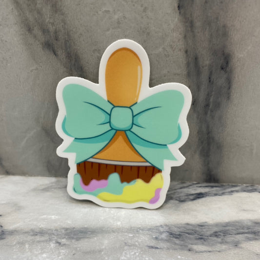 Baby Paint Brush Sticker