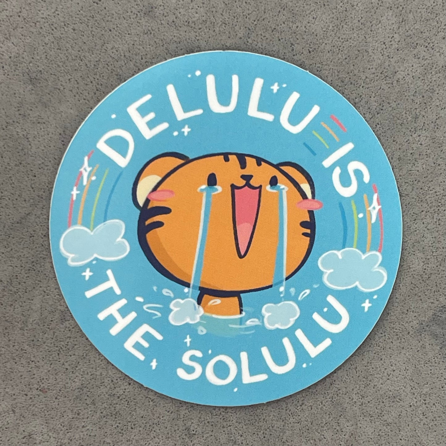 Delulu Sticker
