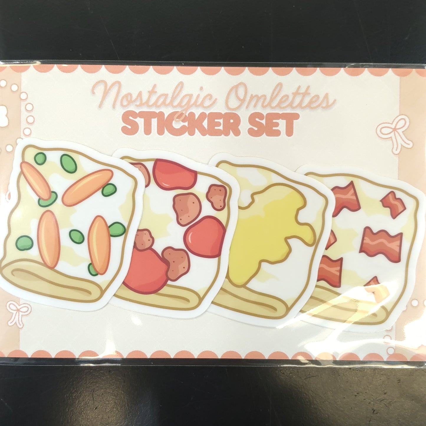 Nostalgic Omlettes Sticker Set