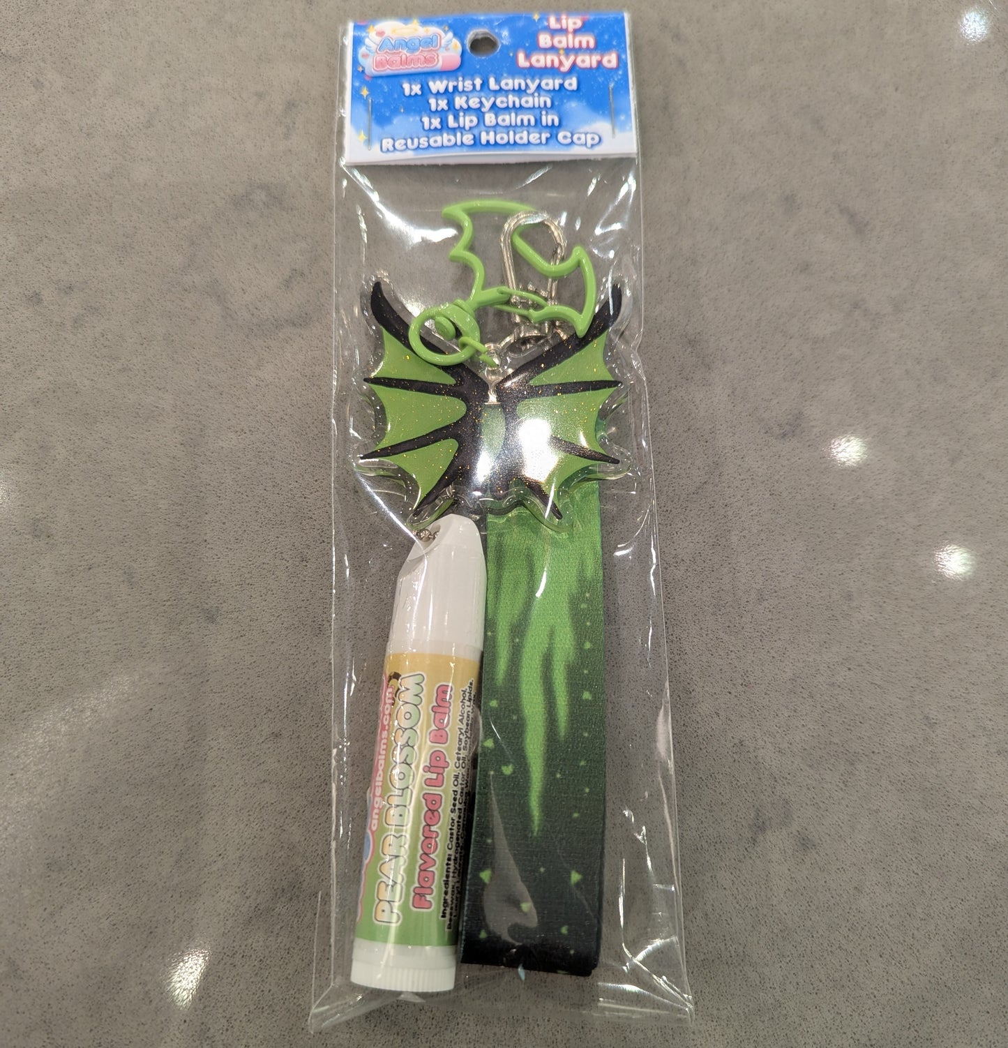 Green Devil Lip Balm Lanyard