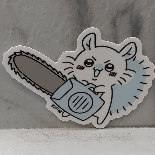Chainsaw Momonga Sticker
