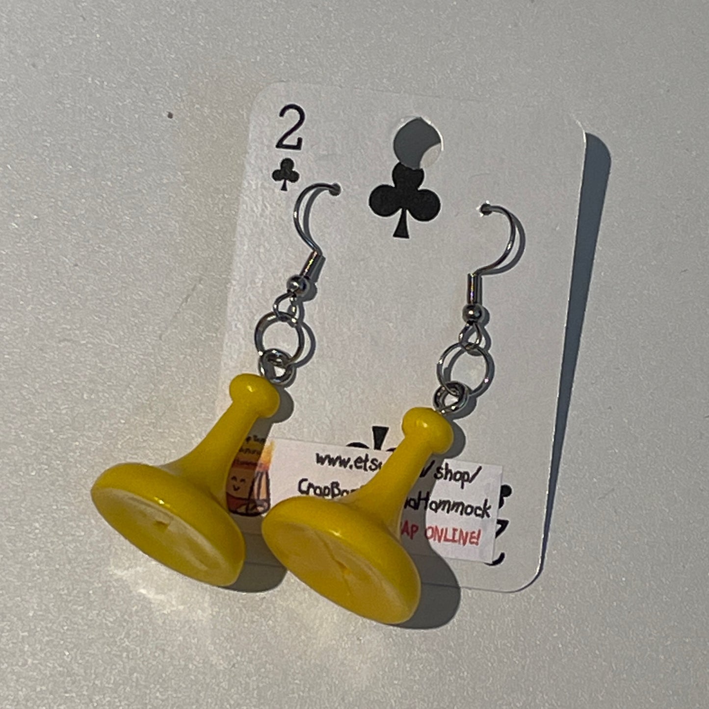 Sorry! Yellow Earrings