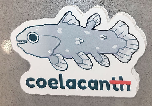 Coelacanth Sticker