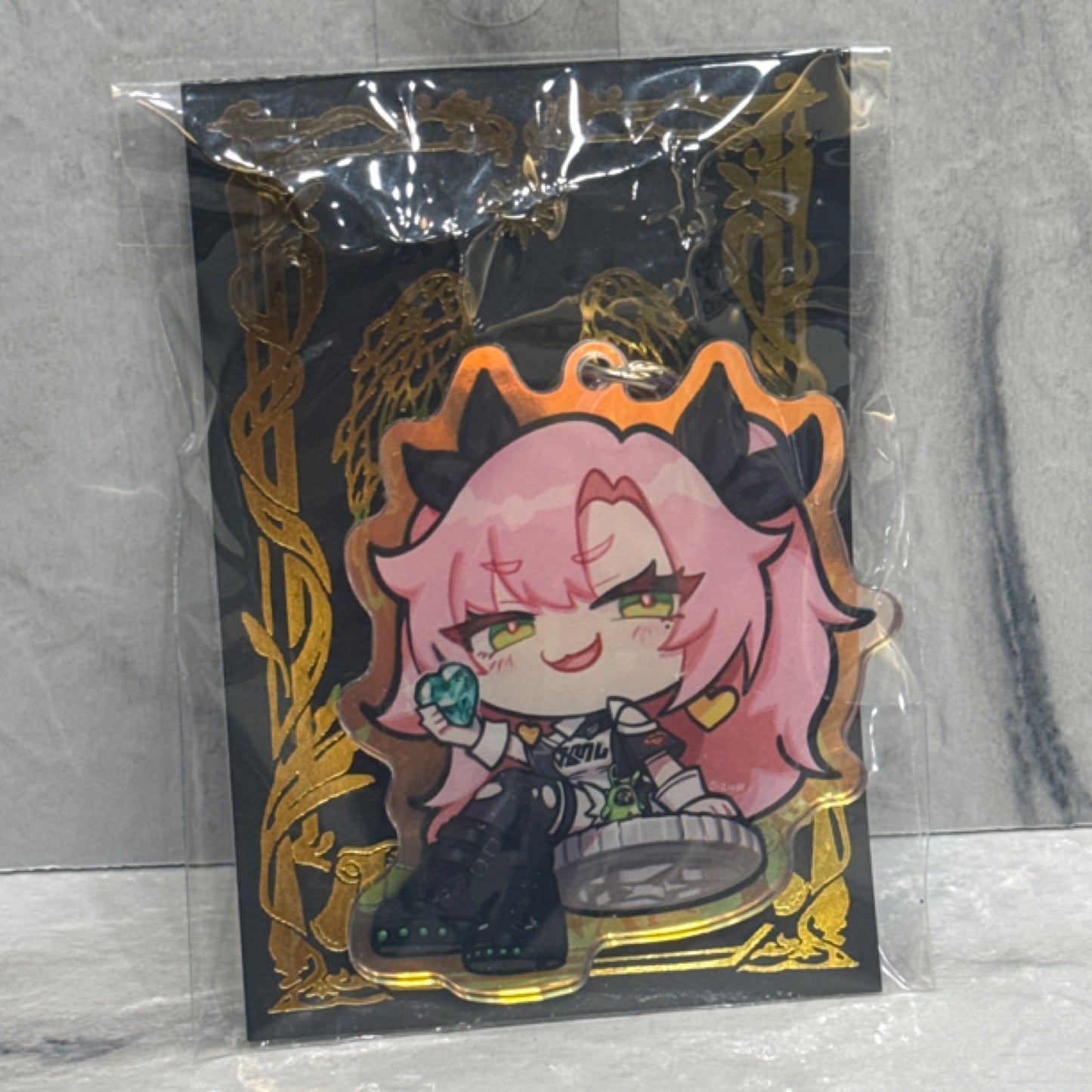 Nicole Holographic Keychain