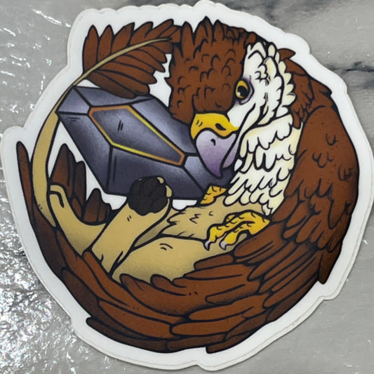 griffin sticker by Fox and Brambles