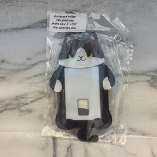 Tuxedo Cat Photo card