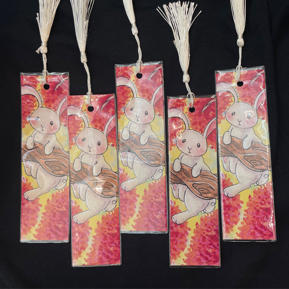 Hang In There Bunny Bookmark