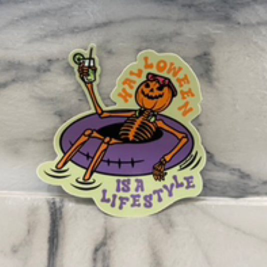 summerween is a lifestyle sticker