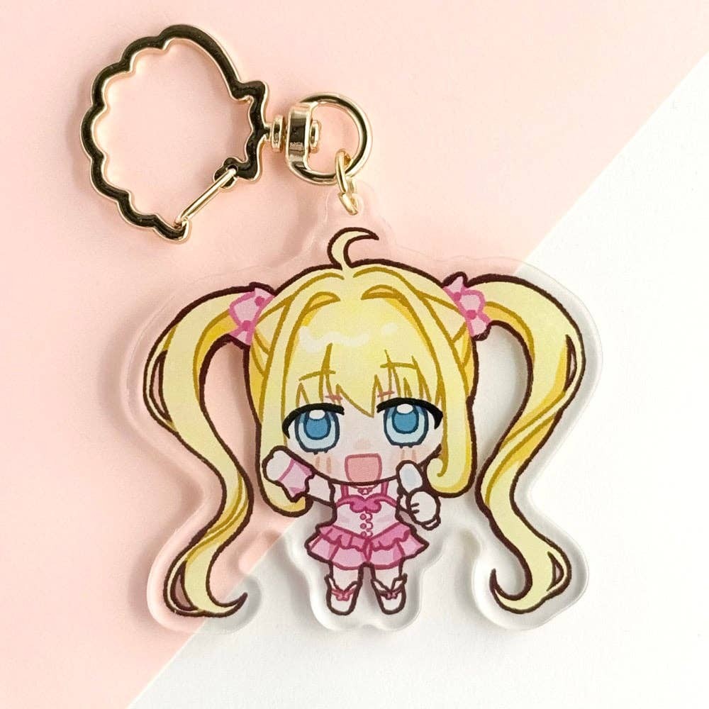 Mermaid Voice Anime Keychain