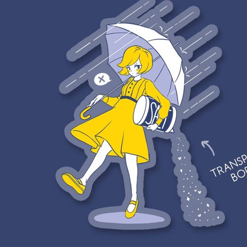 Salt-chan Sticker