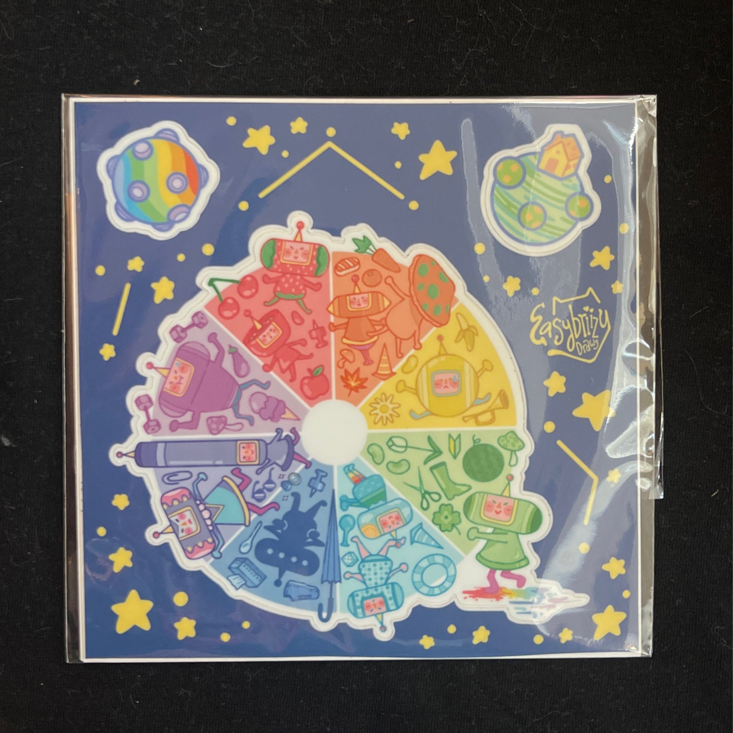 Katamari Damacy Sticker Sheet