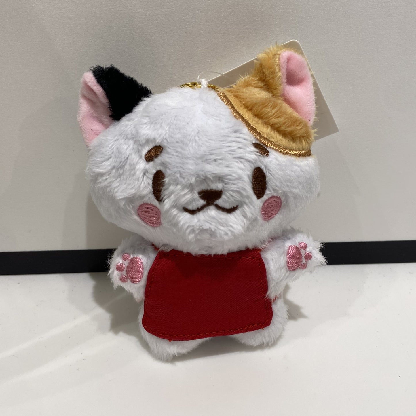 Calico Cat With Apron Plush