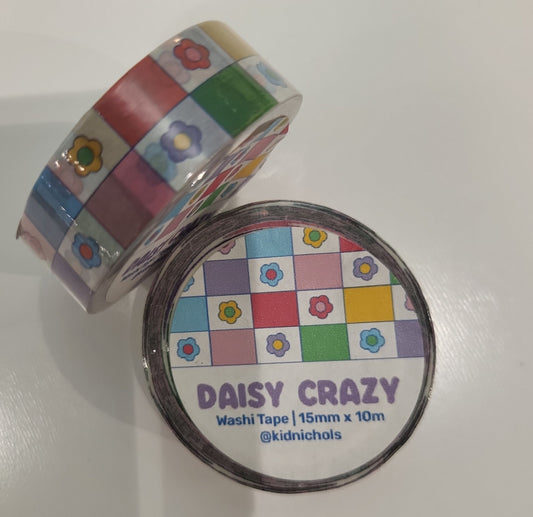 Daisy Crazy Washi Tape