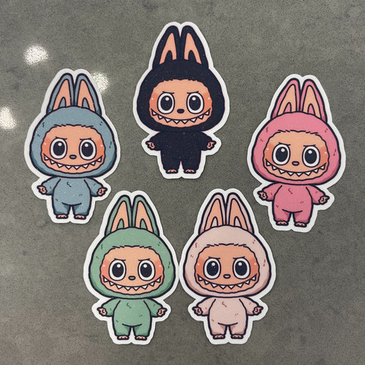 Labubu Stickers by Kadeboo