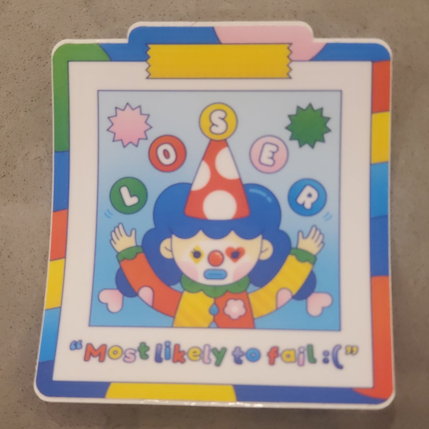 Clown College Sticker