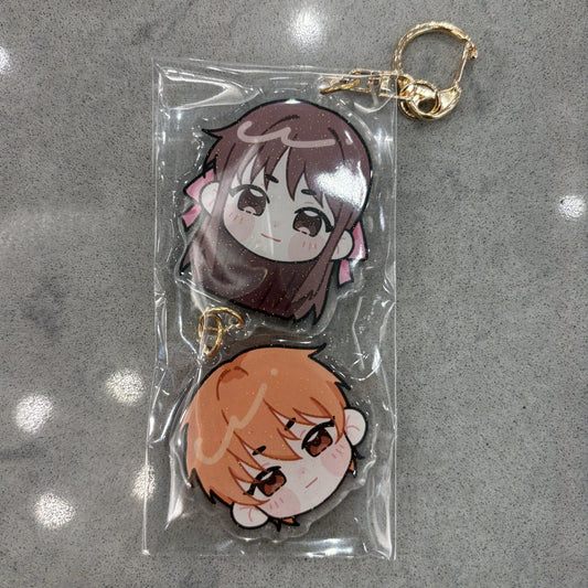 Tohru+Kyo Connected Keychain