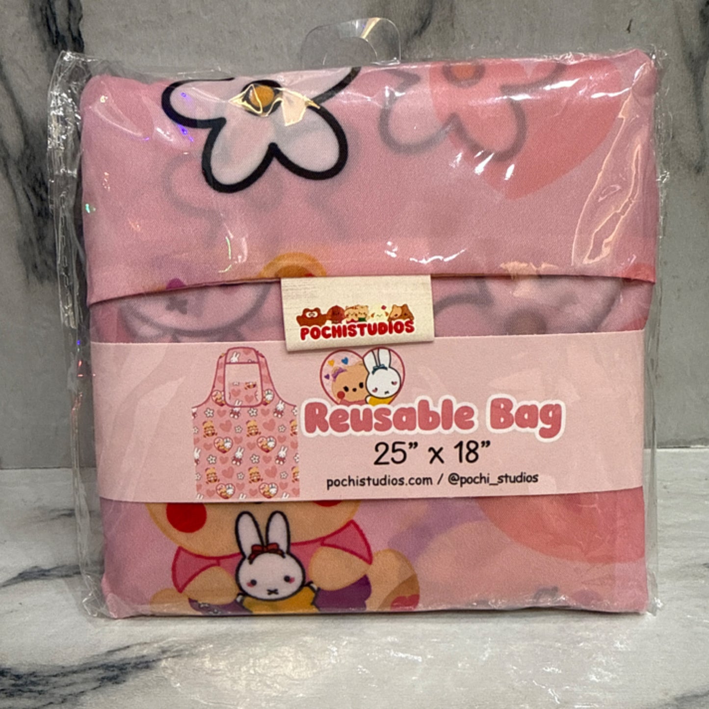 Miffy & Bear Pink