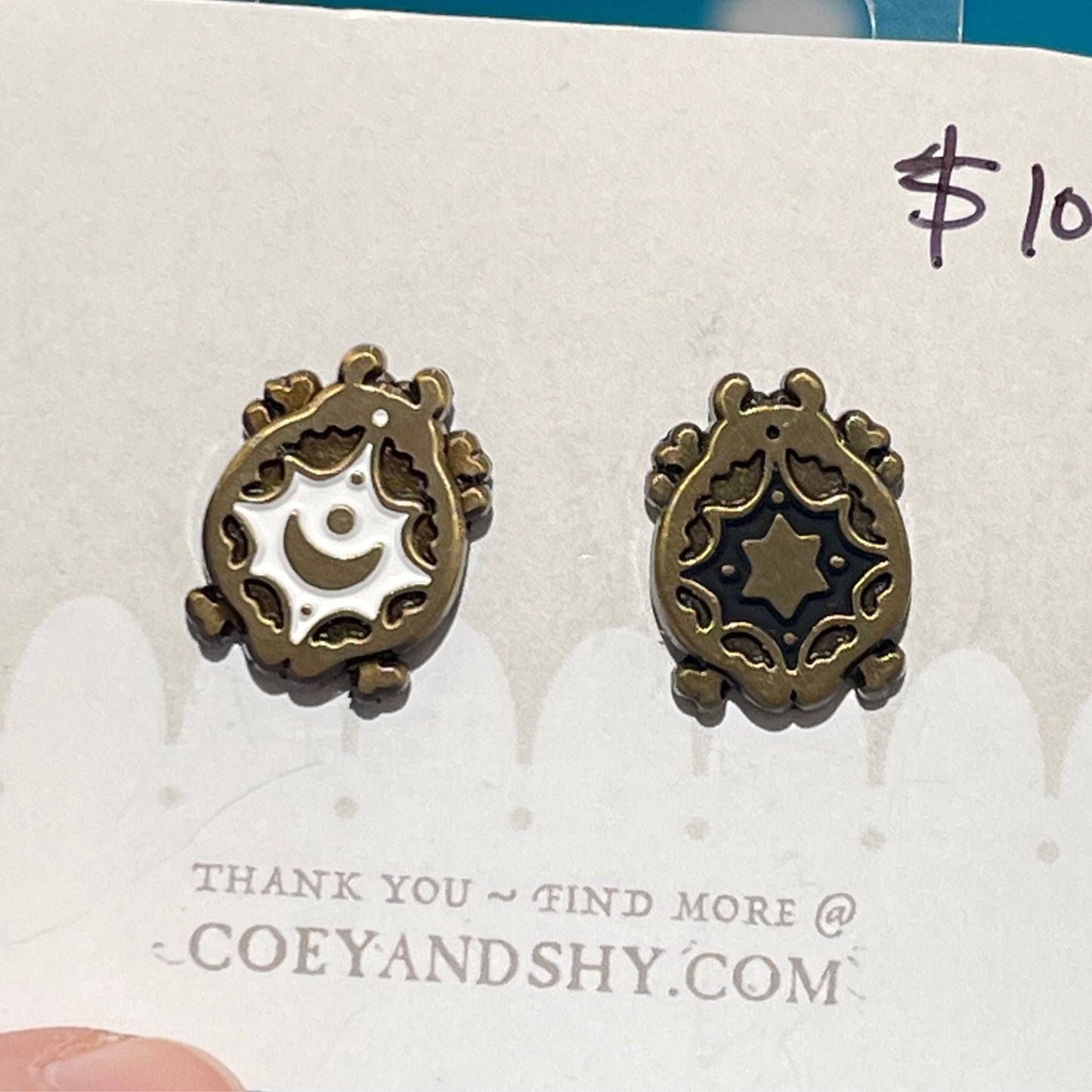 Star + Moon Beetle Pair