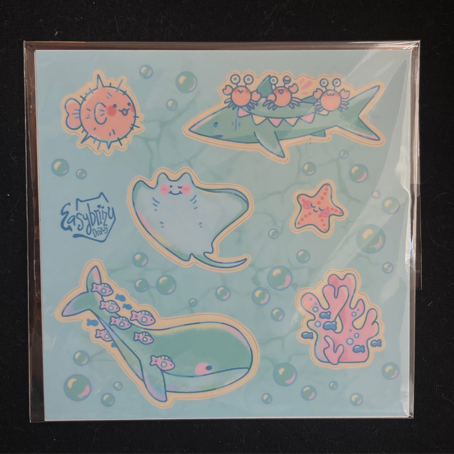 Ocean Friends Sticker Sheet