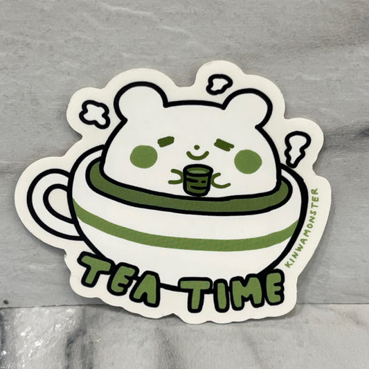 Tea Time Sticker
