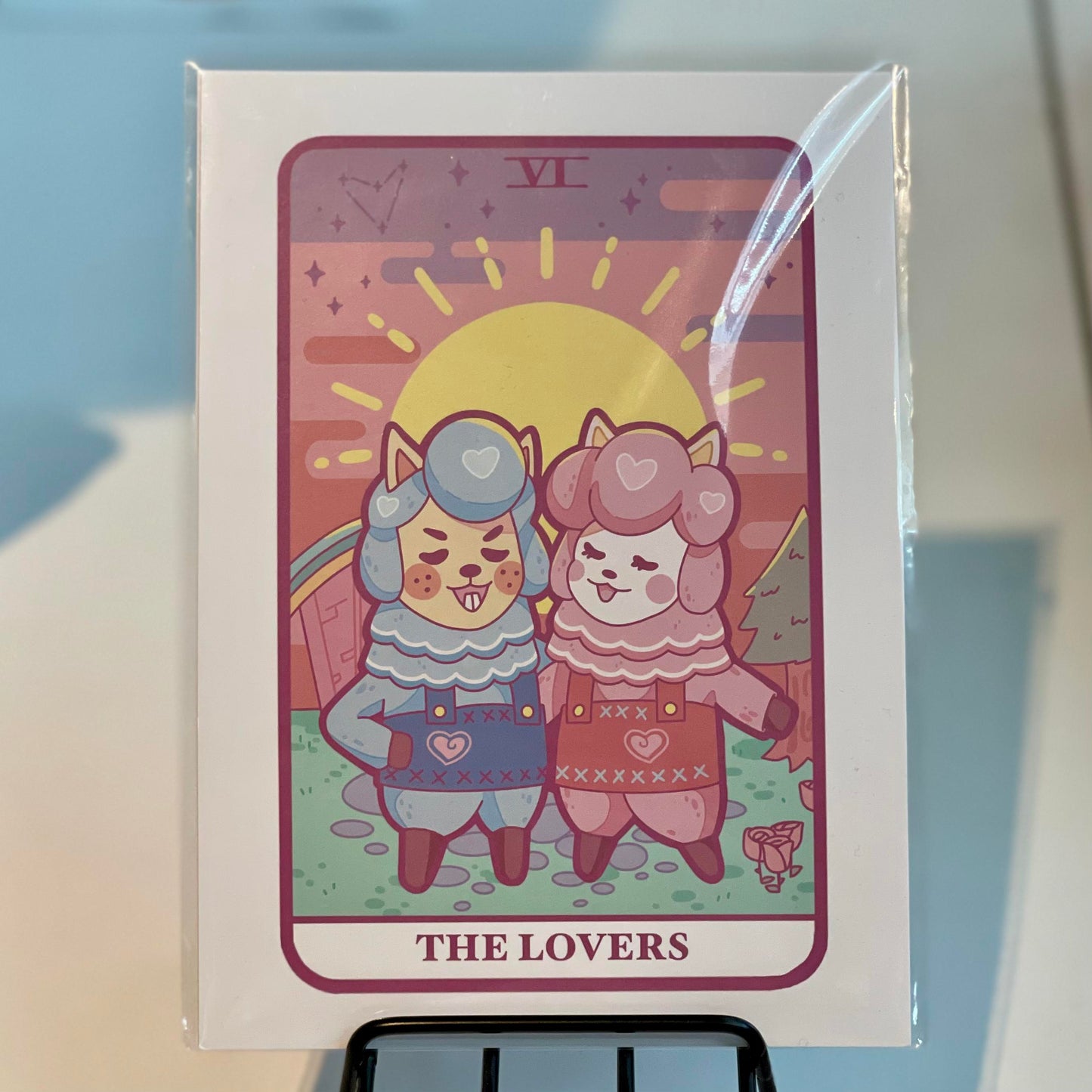 The Lovers Tarot 5x7 Print