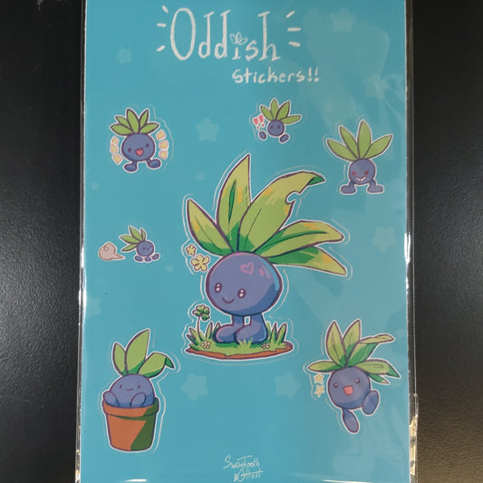 Oddish Sticker Sheet