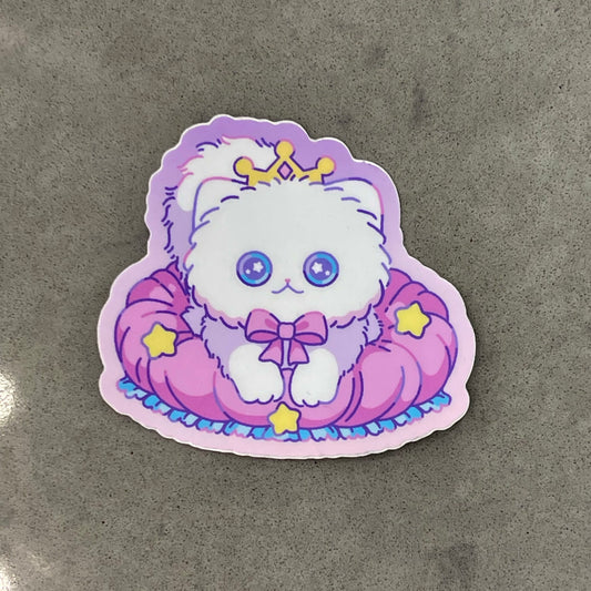 Princess Cat Sticker
