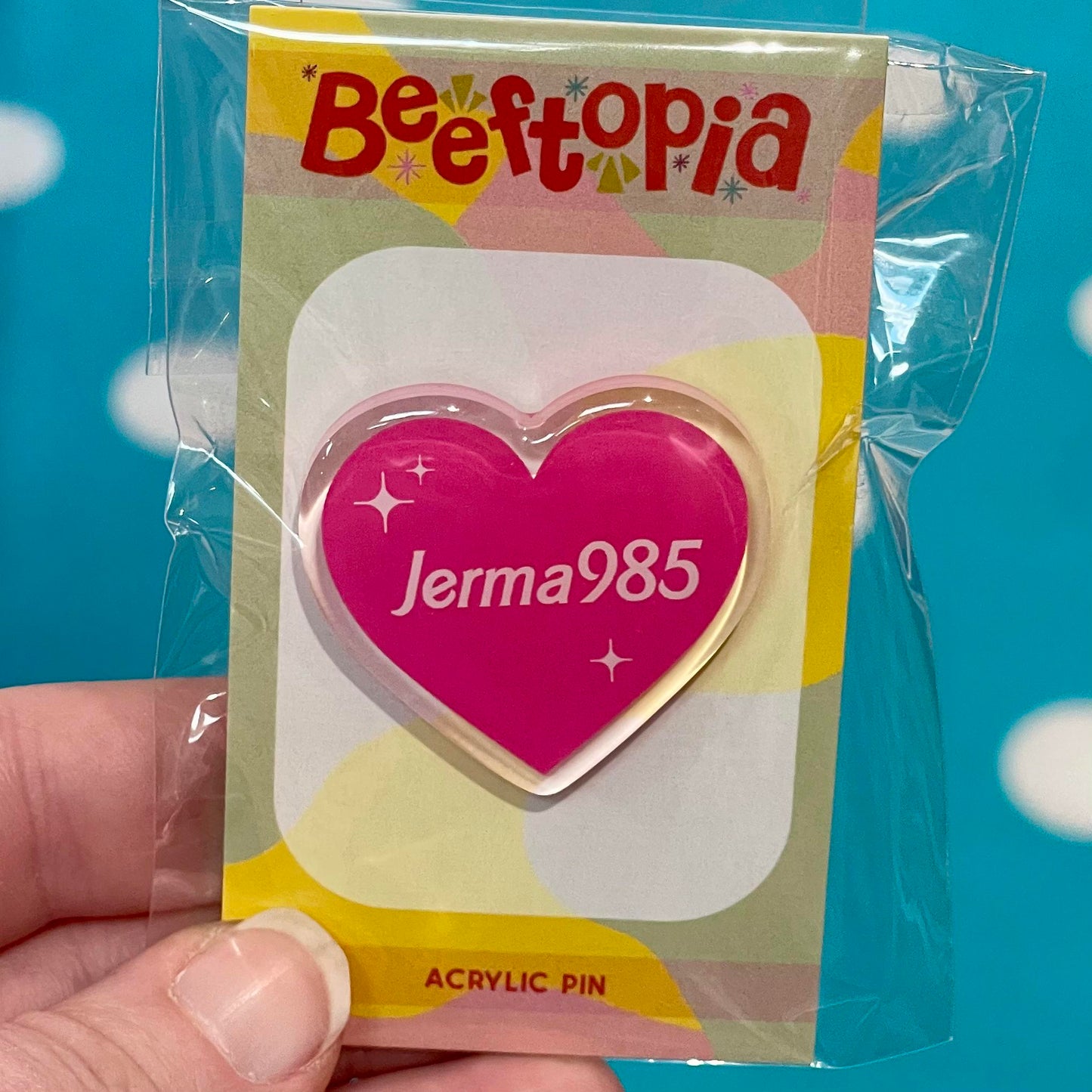 Jerma985 Heart Pin