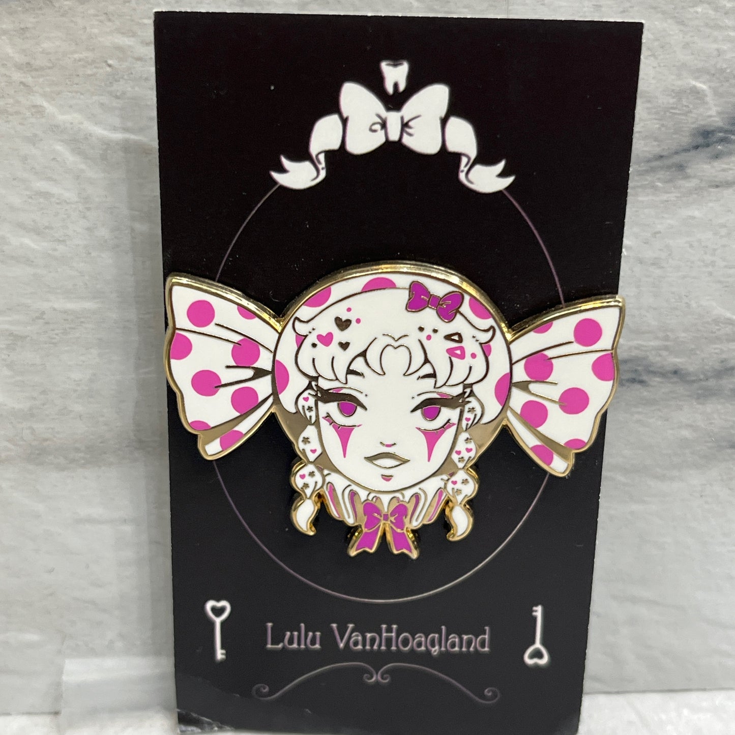 Polkadot Candy Enamel Pin