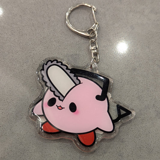 Kirby Pochita Keychain