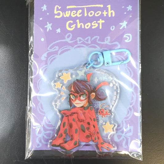 Miraculous Lady Bug Charm