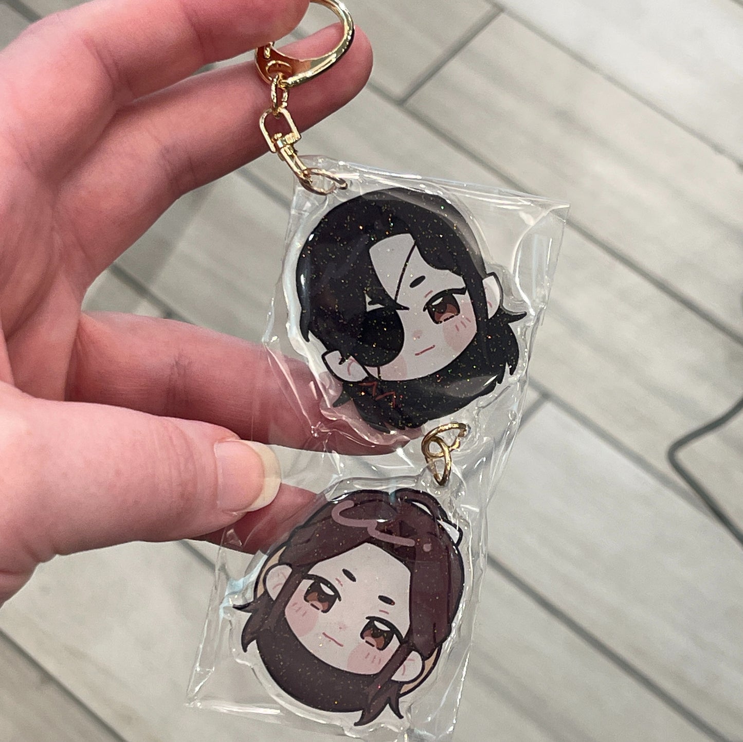Hua+Lian Connected Keychain
