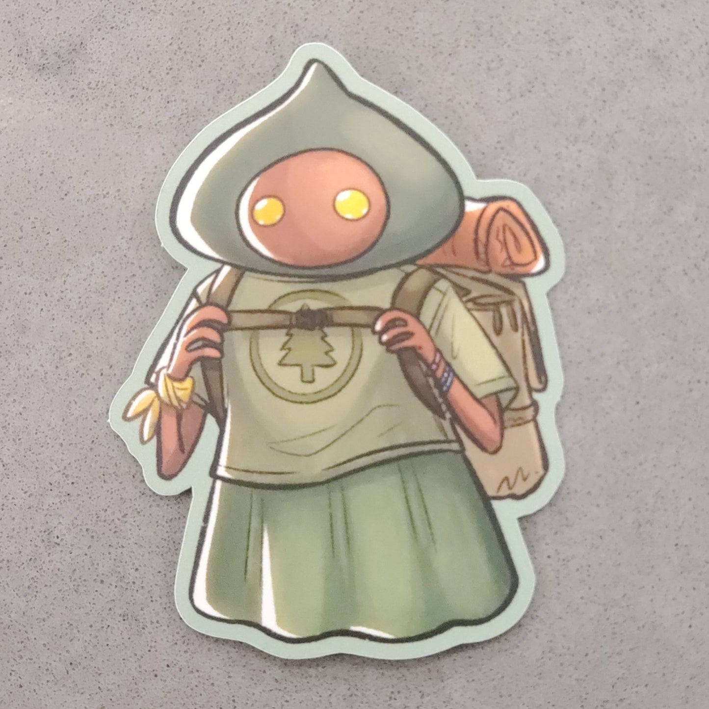 Flatwoods Camper Sticker