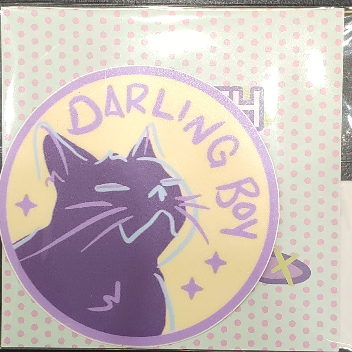 Darling Boy Waterproof Sticker