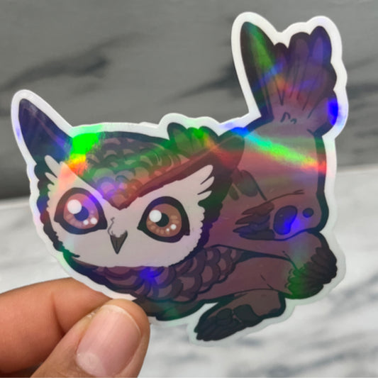Owlbear Sticker by Moonlit Menagerie