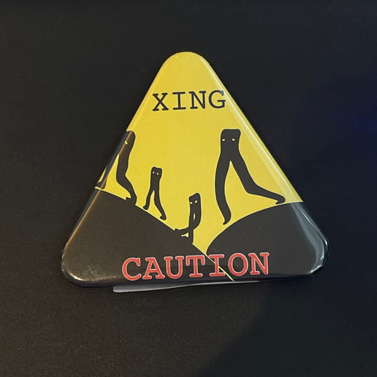 Fresno Nightwalker Triangle Button