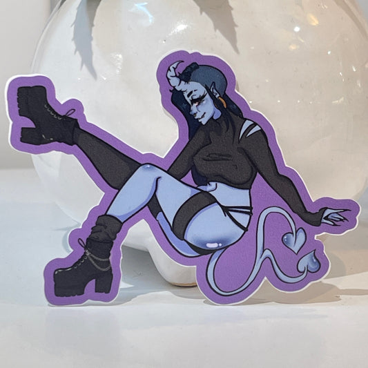 Blue Demon (purple outline)