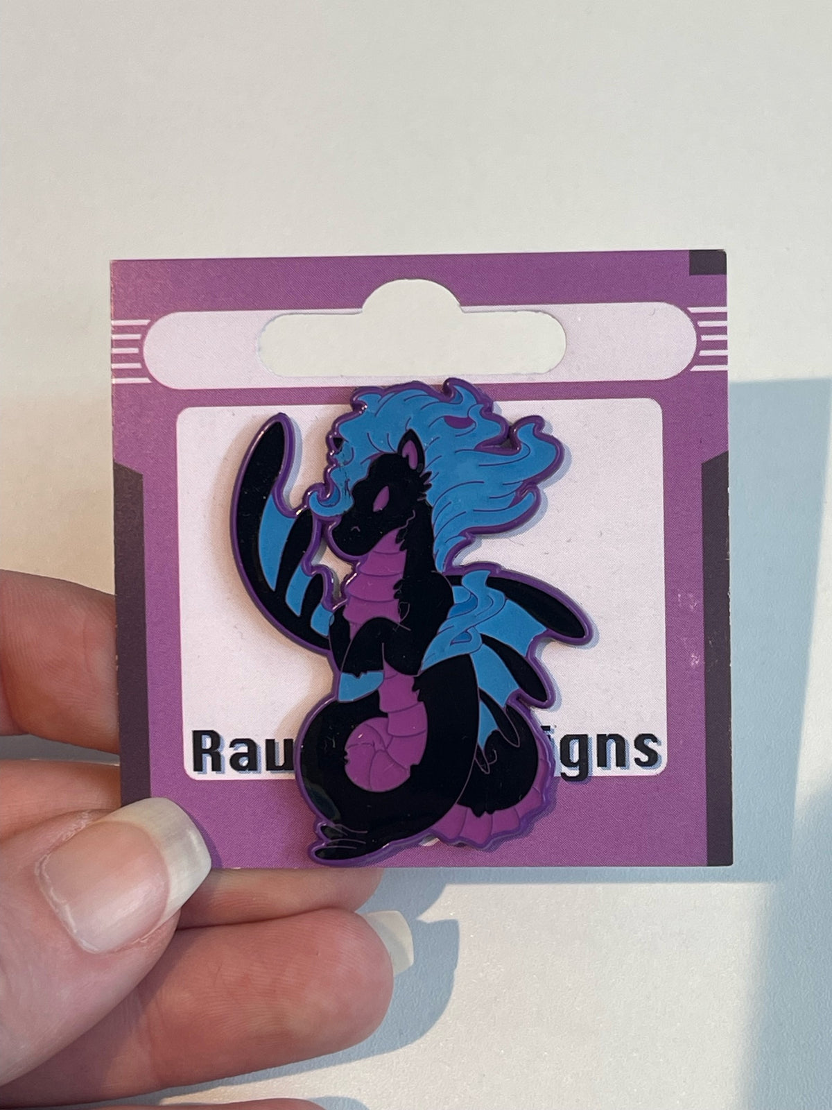 Kelpie Enamel Pin