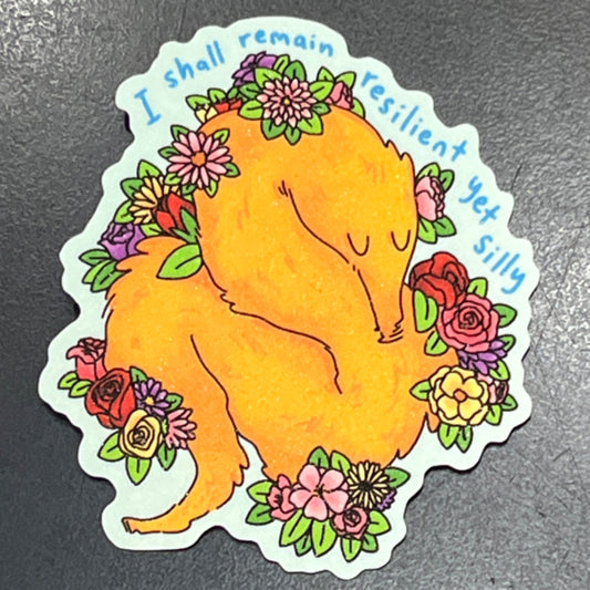 I Shall Remain Resilient Sticker