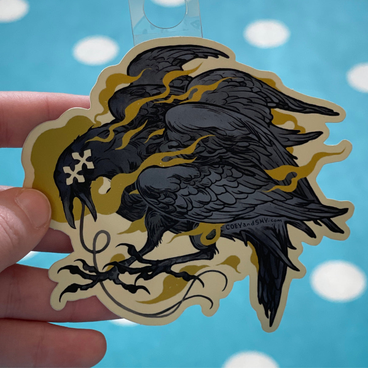 Fire Bird Sticker