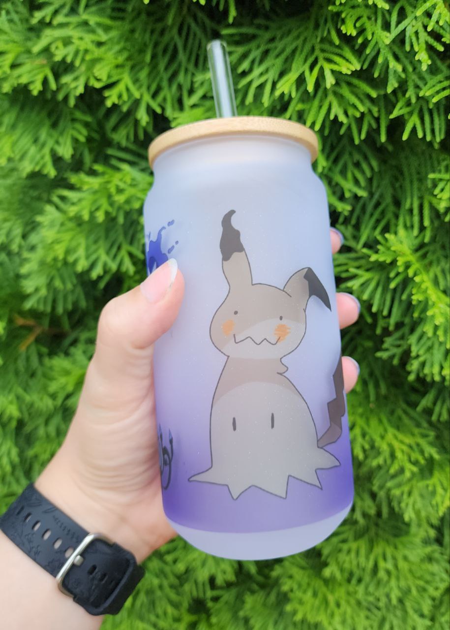 Ghost Type Frosted Cup