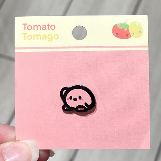 Waving Kirby Mini Pin