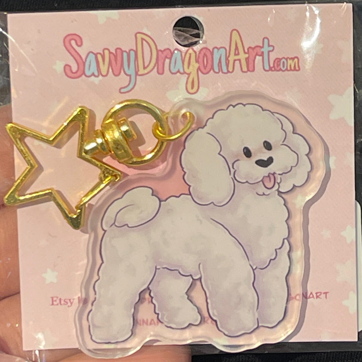 Bichon Frise Keychain