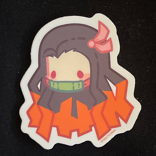 Nezuko Vinyl Sticker