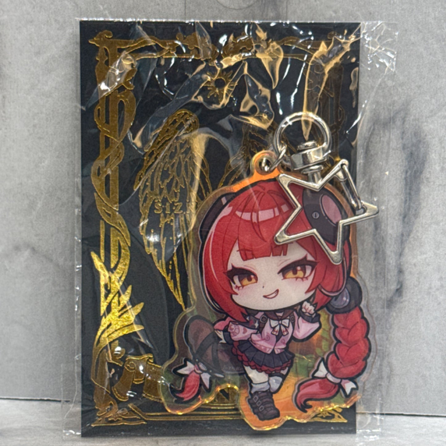 Yuzuha Holographic Keychain