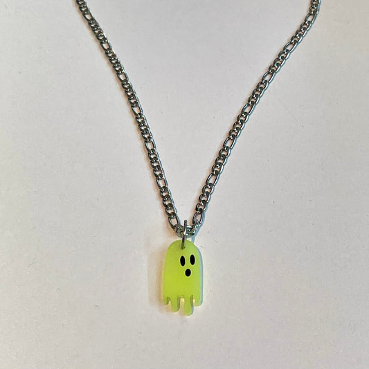 Glow in the Dark Ghosties Necklace