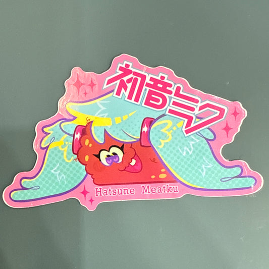 Hatsune Meatku Sticker