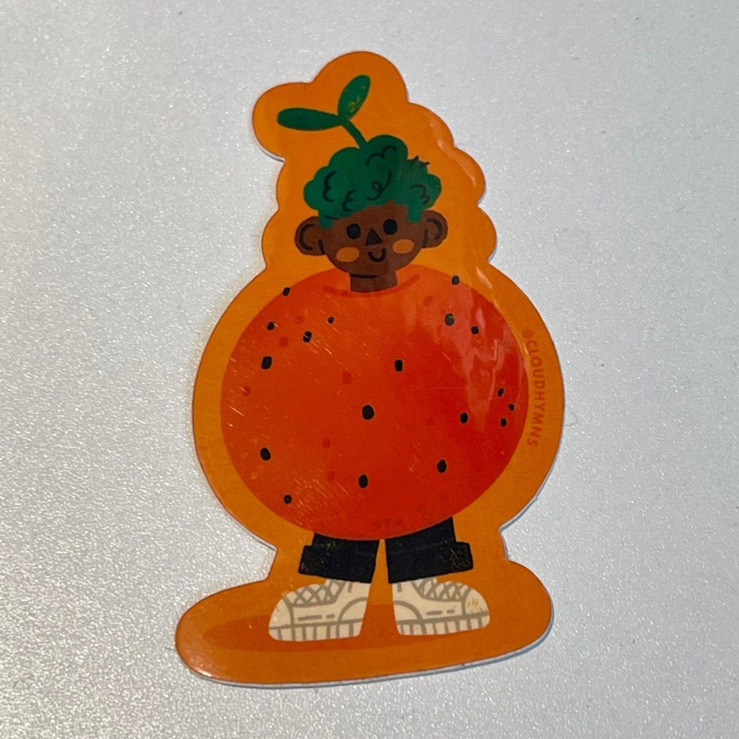 Costume (Orange Boy) Vinyl Sticker