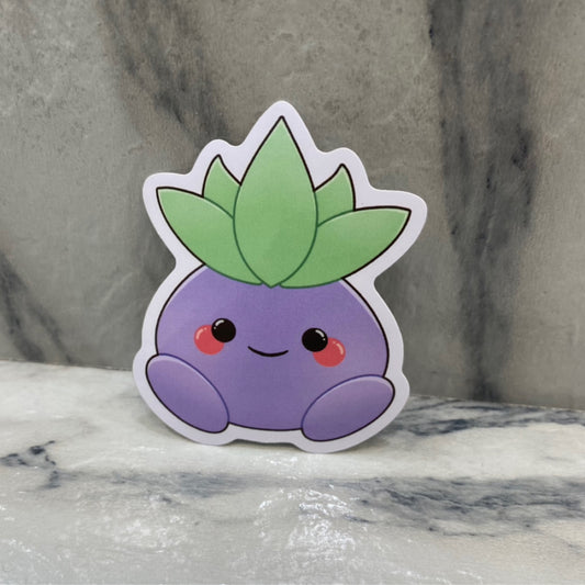 Oddish Plush Sticker